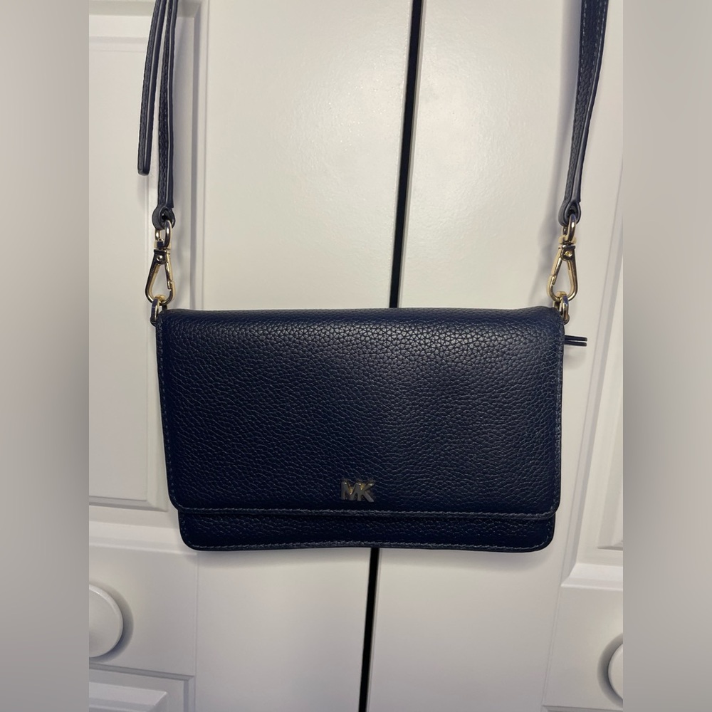 Michael Kors Dark Blue Crossbody Bag
